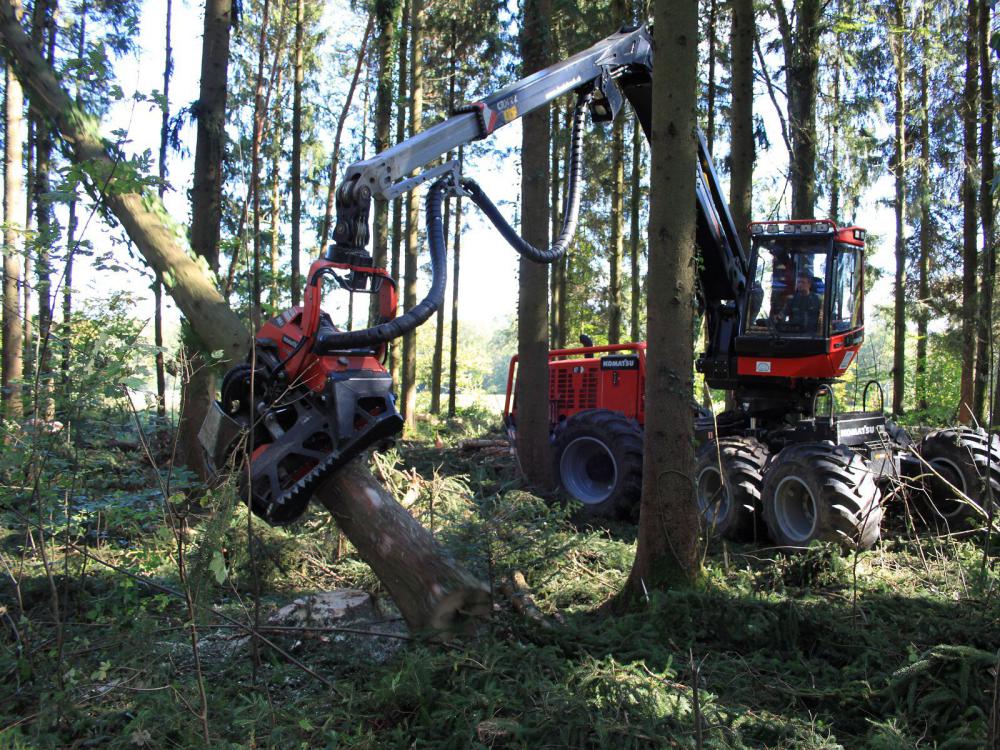 Récolteuse Komatsu 931.1